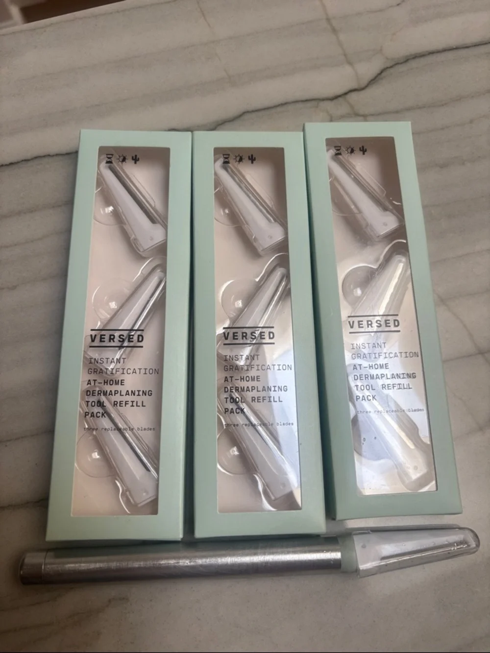 Versed At-Home Dermaplaning Tool Refill Pack - Mint - Picture 1 of 3